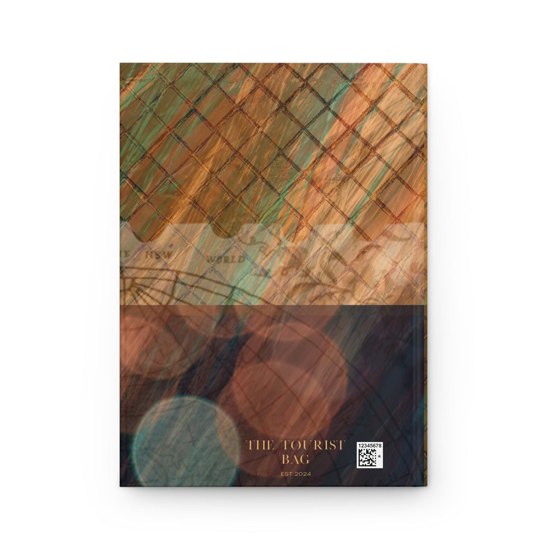 Ember Glow Hardcover Journal – Glamping Memory & Travel Notebook