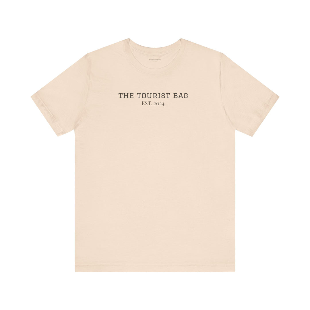 Road Trip Tales – Classic Storybook Edition — Unisex Jersey Short Sleeve Tee (Soft Cream)