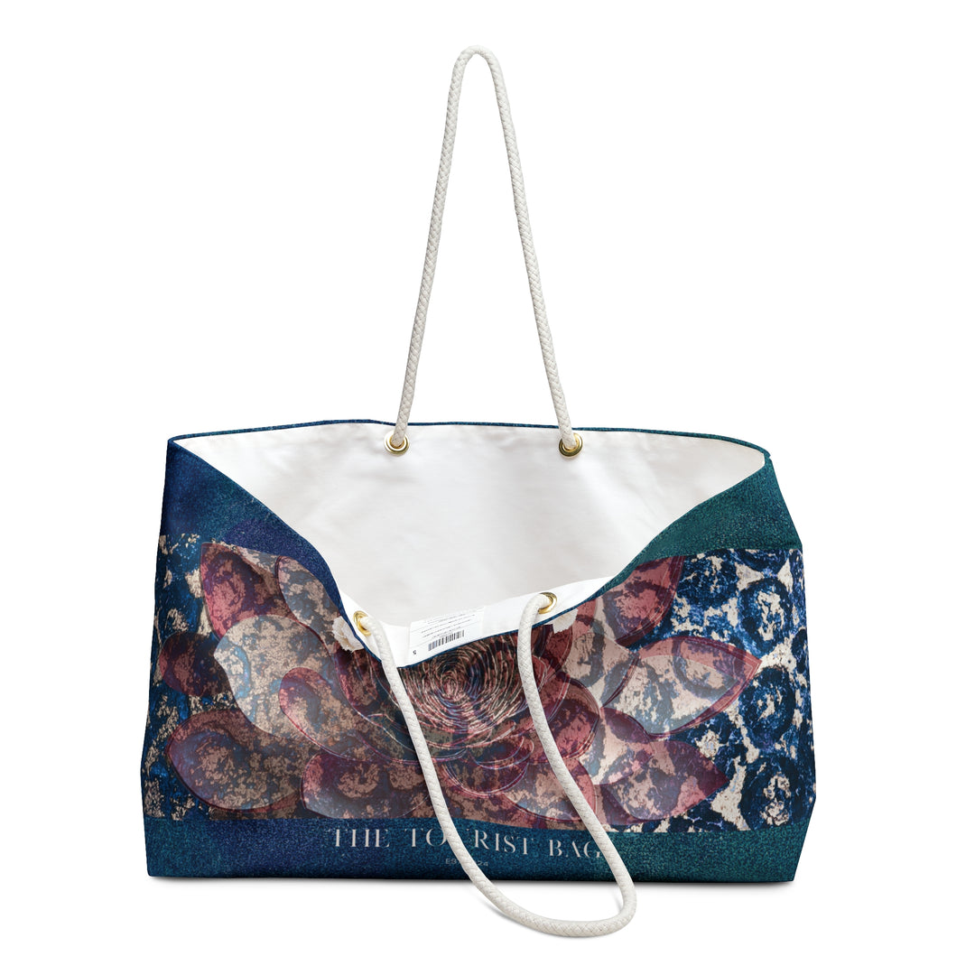 Midnight Luxe Weekender Bag – Elegant Glamping Travel Tote