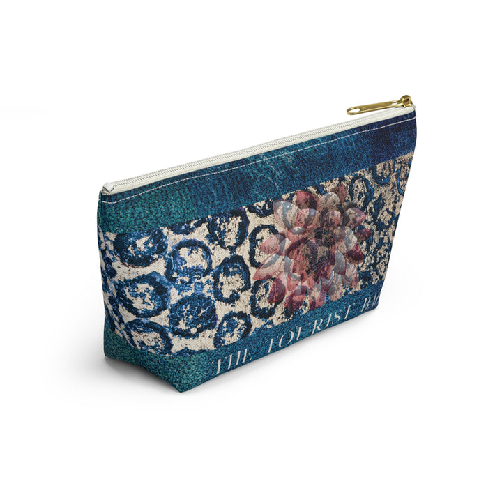 Midnight Luxe Accessory Pouch – Elegant Makeup & Travel Organizer