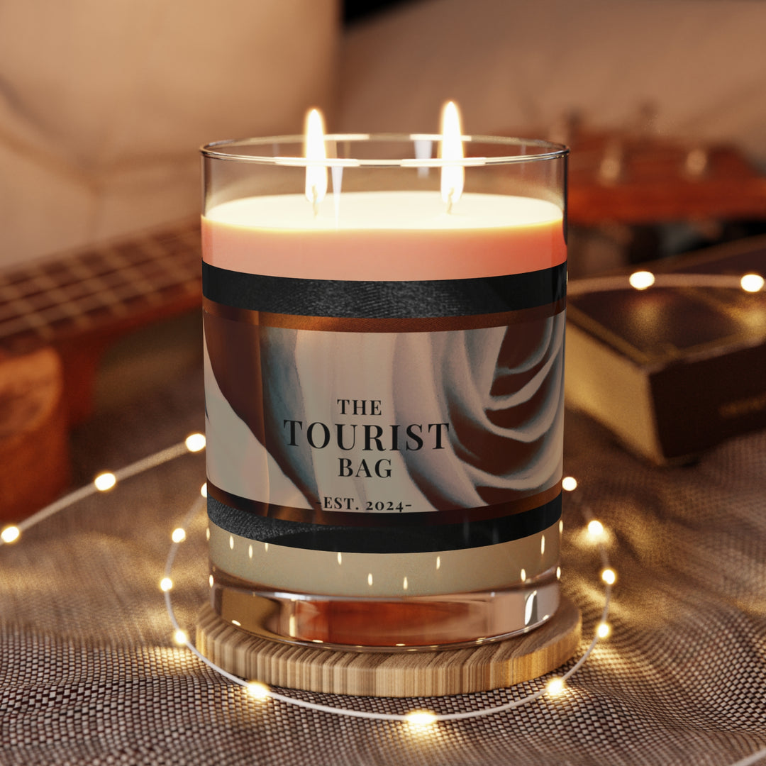 Champagne Whispers, White Tea & Fig ScentedScented Candle (Full Glass, 11oz)