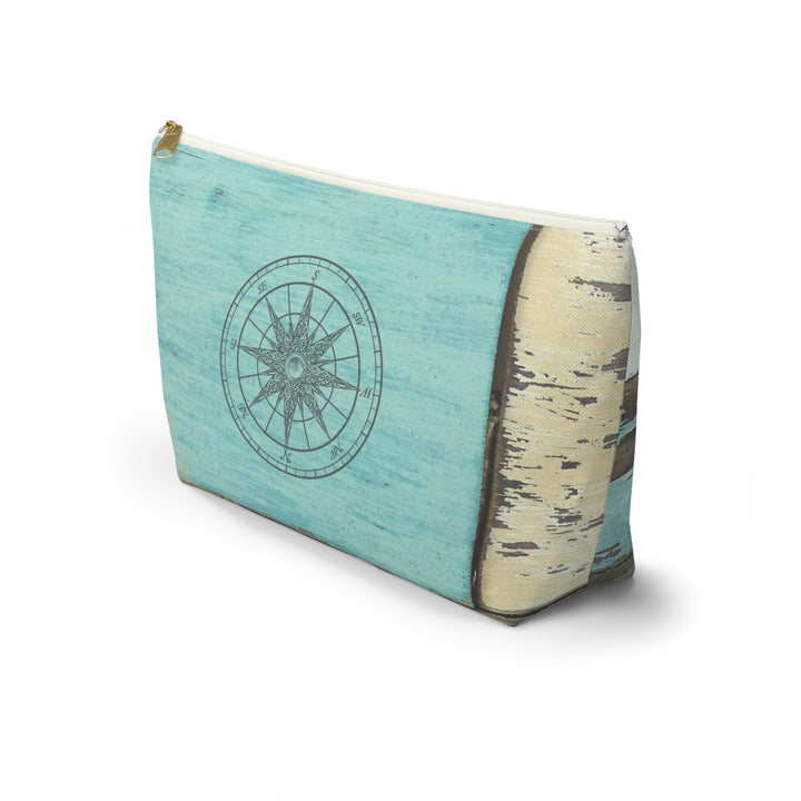 Driftwood Aqua Accessory Pouch w T-bottom