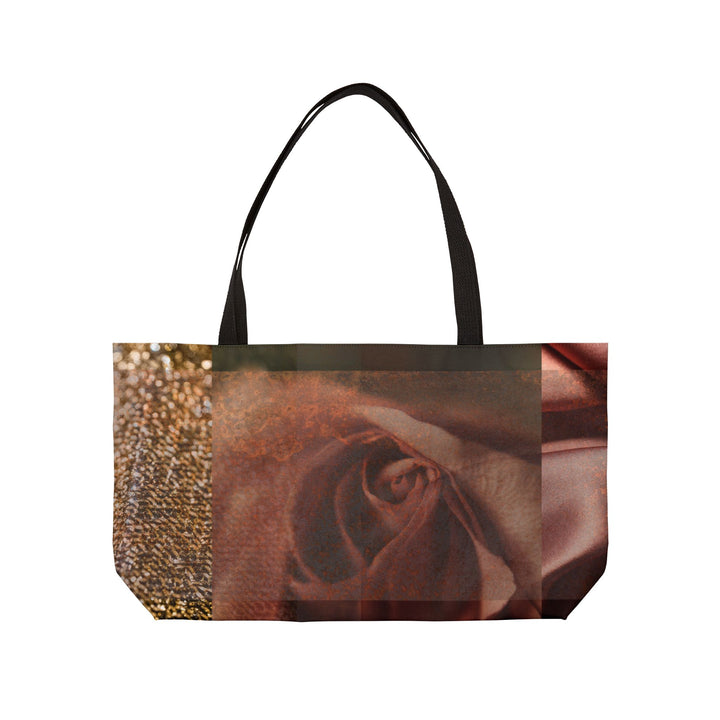 Rose Gold Vows Weekender Tote Bag