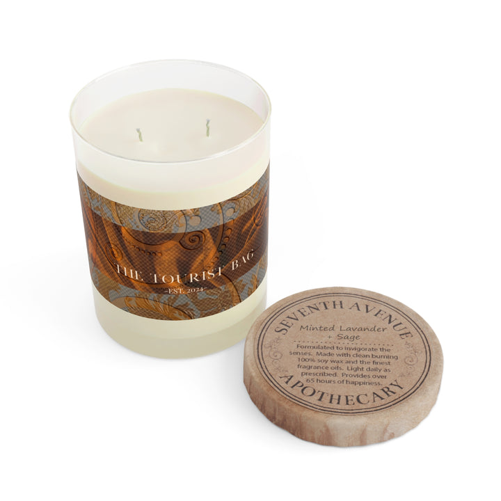 Copper Keepsake, White Tea & Fig  Candle (Full Glass, 11oz)