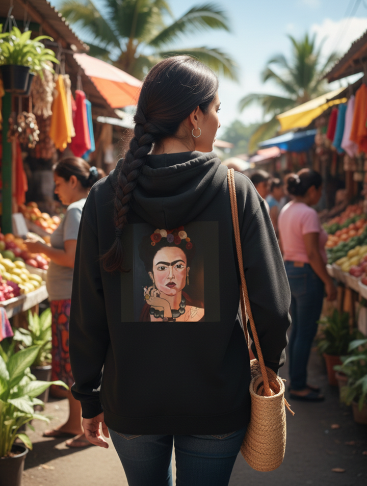 Frida by Aura – Ash & Bloom Unisex French Terry Hoodie