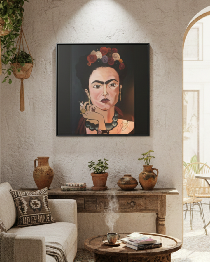 Frida by Aura – Premium Wall Art – Black Frame (3 Sizes)