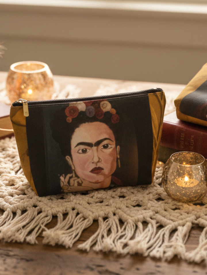 Frida by Aura – Eternal Marigold Accessory Pouch