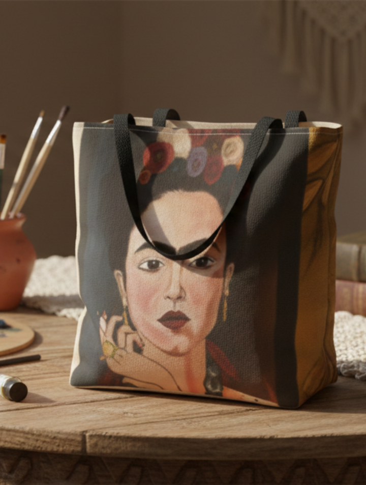 Frida by Aura – Eternal Marigold  Tote Bag