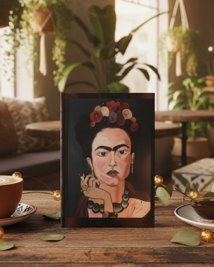 Frida by Aura – Midnight  Muse Hardcover Journal (Matte)