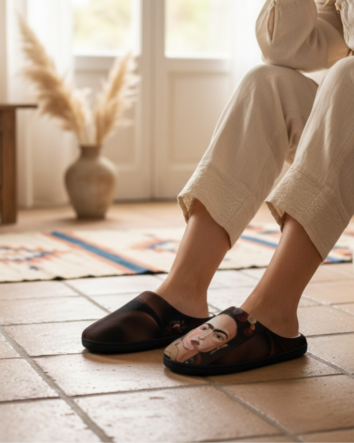 Frida by Aura – Midnight Muse Women’s Indoor Slippers