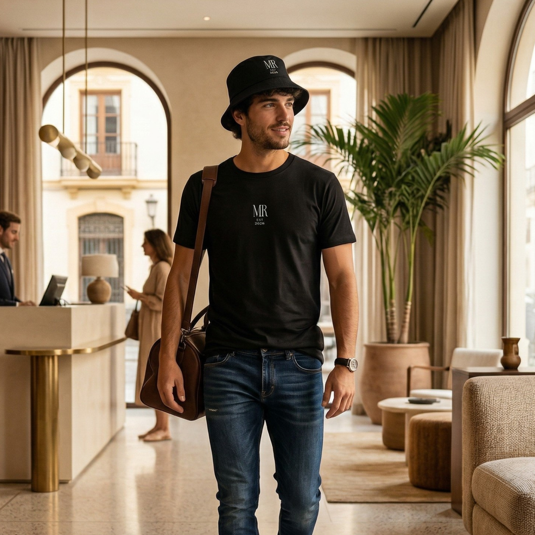 Midnight Union Groom Tee  —  Mr Est 2026 Minimalist Shirt
