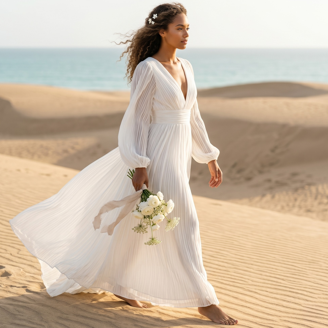 Pearl Union Seafoam Reverie Coastal Bridal Gown