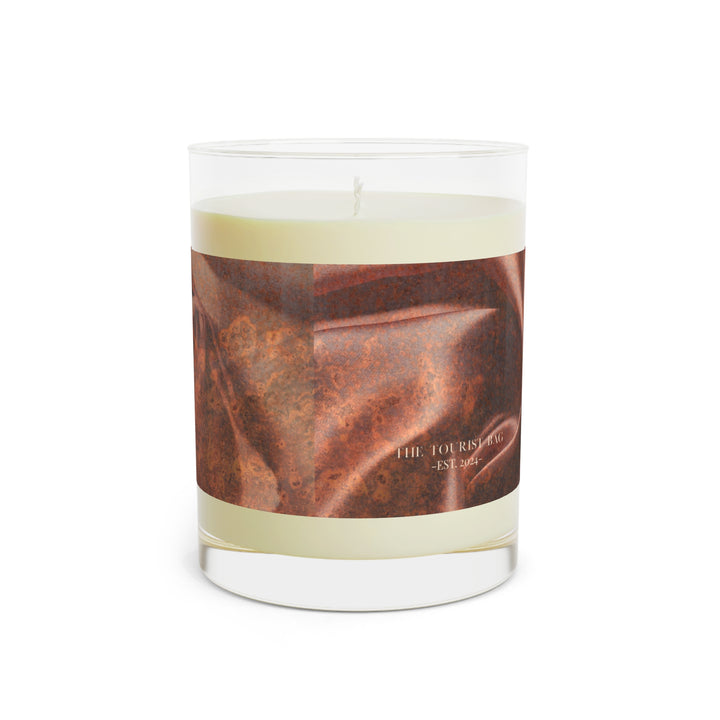 Rose Gold Vows, White Tea and Fig Scented Candle (Full Glass, 11oz)