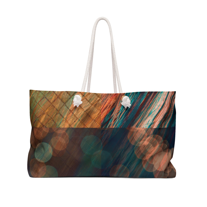 Ember Glow Weekender Bag – Fireside Glamping Travel Tote