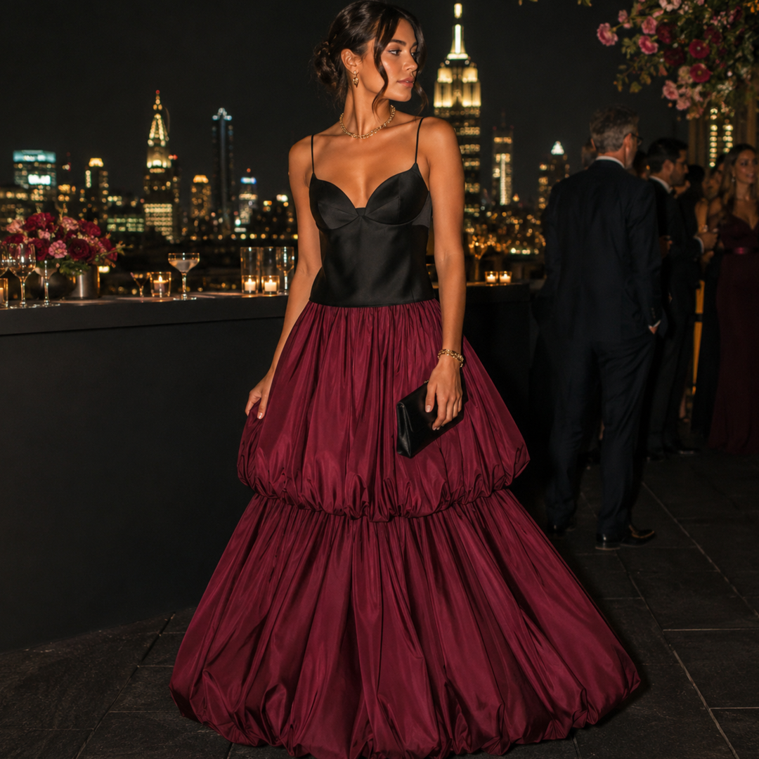 Crimson Promise Couture Bubble Skirt