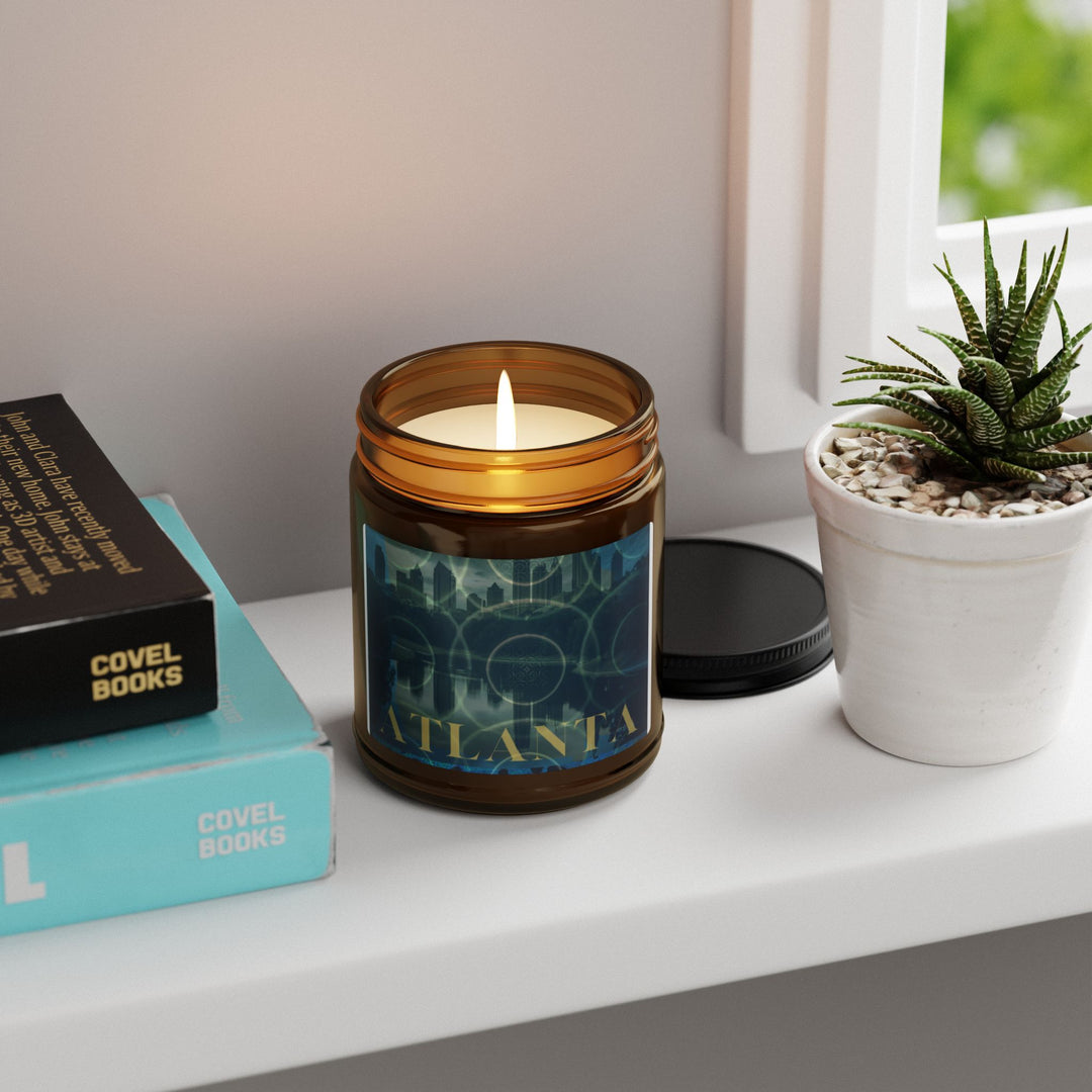 City Currents – Atlanta, Amber Jar Soy Candle (9 oz)