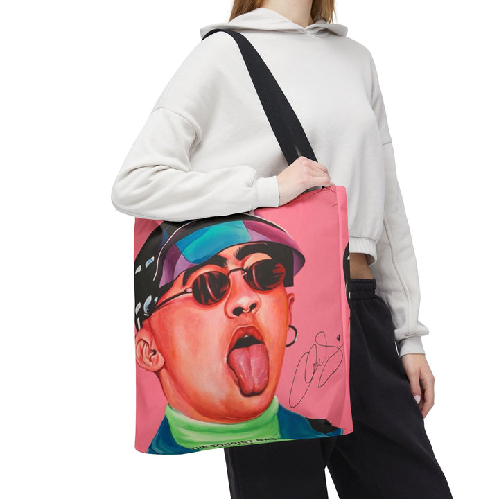Signature Portrait Tote Bag (Inspired by Bad*Bunny)