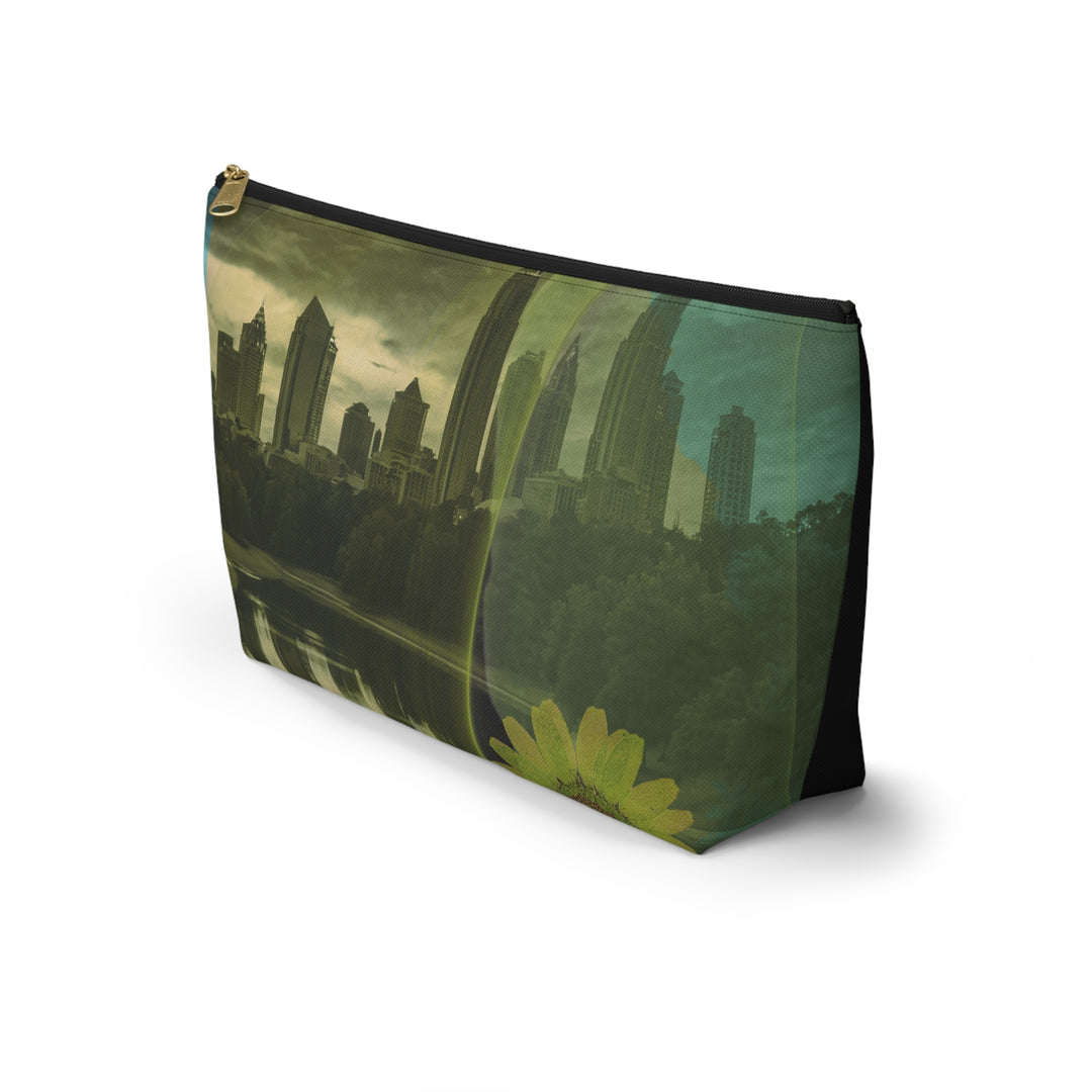 Atlanta in Bloom Accessory Pouch w T-bottom