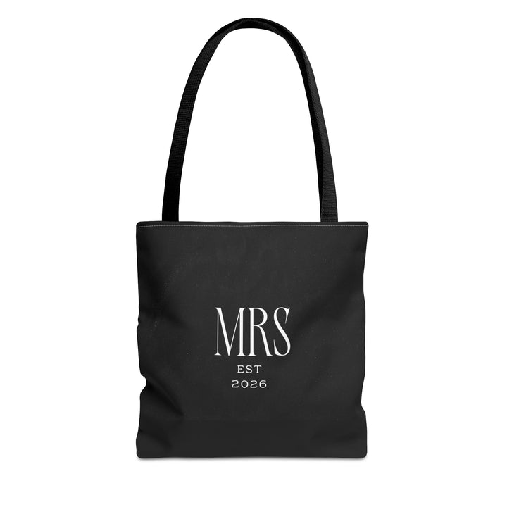 Midnight Union Tote  —  Mrs Est 2026 Travel Tote