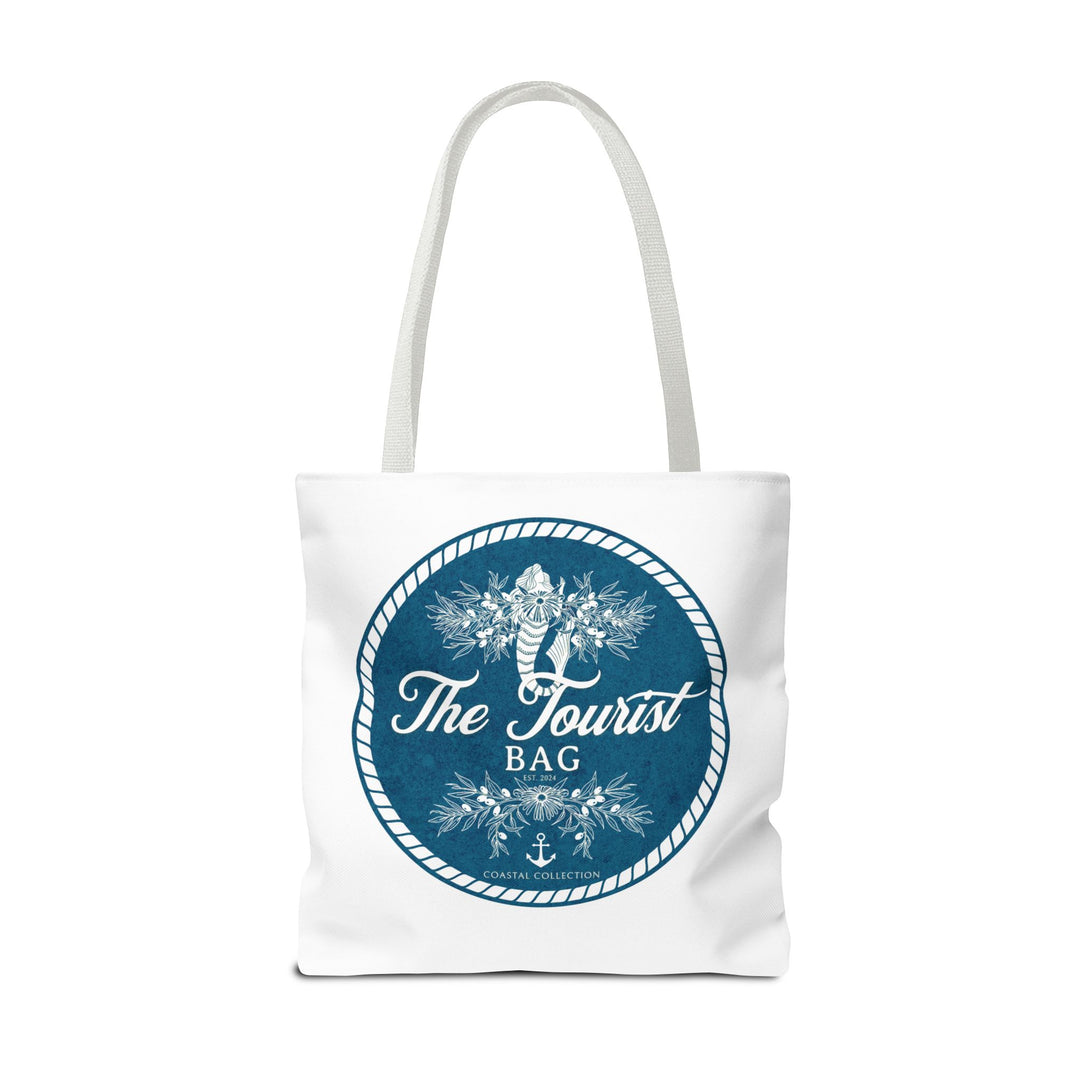 Siren of the Harbor – Mermaid Nautical Emblem Tote Bag