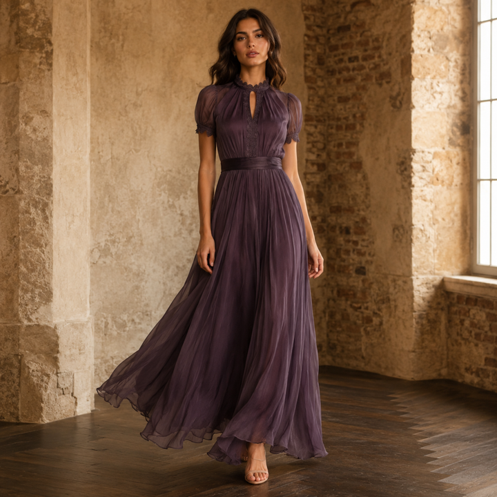 Dust & Roses Whisper Gown