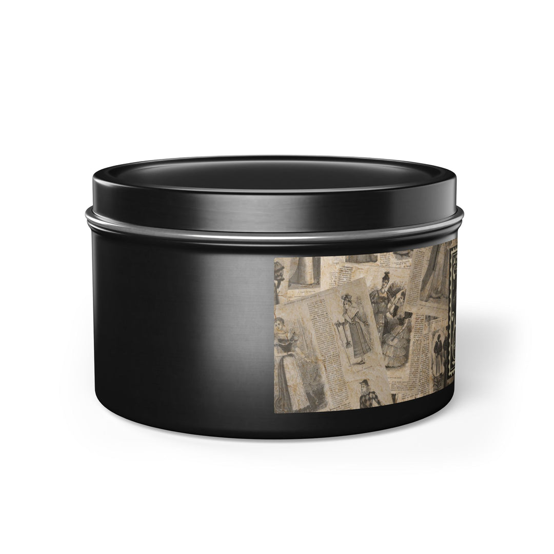 Road Trip Tales – Classic Storybook Edition, Tin Candle (Black — 8oz)