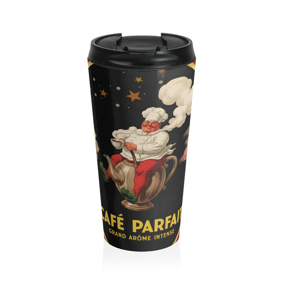 Café Parfait Royale Vintage Coffee Travel Mug | French Café Style Cup