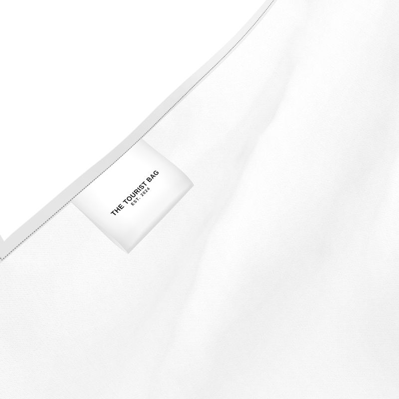 Pearl Union White Satin Halter Dress  —  Backless Bridal Slip Dress for Wedding Morning & Honeymoon