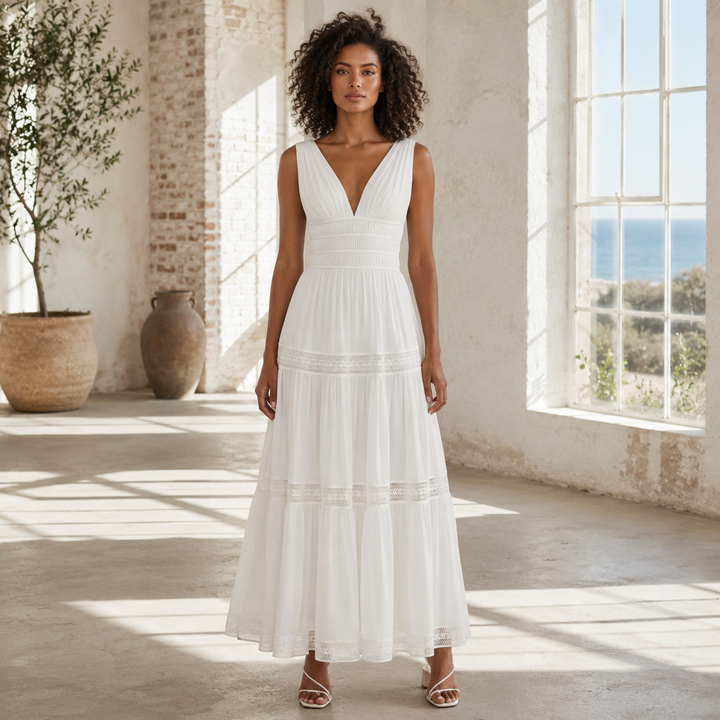 Pearl Union Salt Air Serenity Coastal Luxe Bridal & Reception Gown