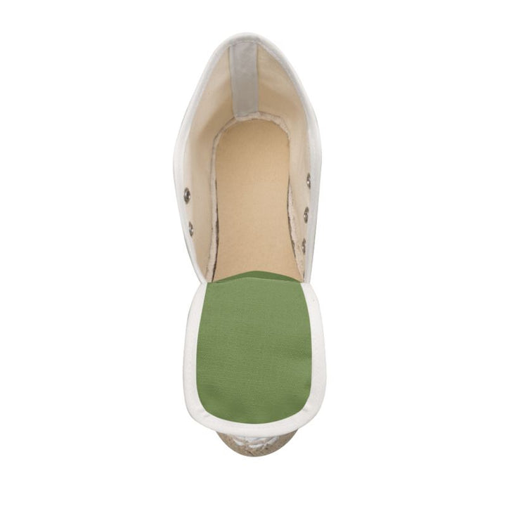 Garden Vineyard Ladies Wedge Espadrilles