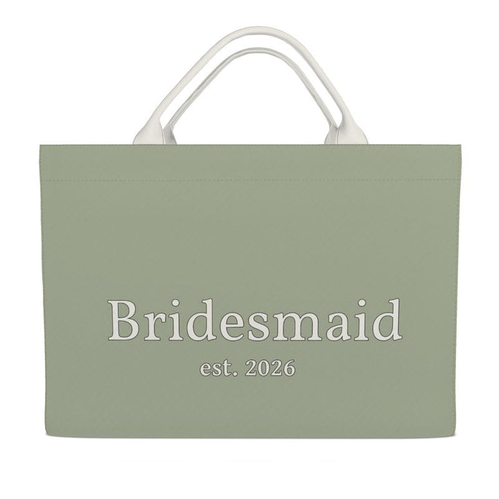 Bridesmaid est. 2026 - Carryall Tote Bags