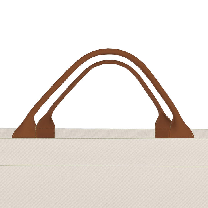 Ivory & Cognac Mrs est 2026 Carryall Tote Bag