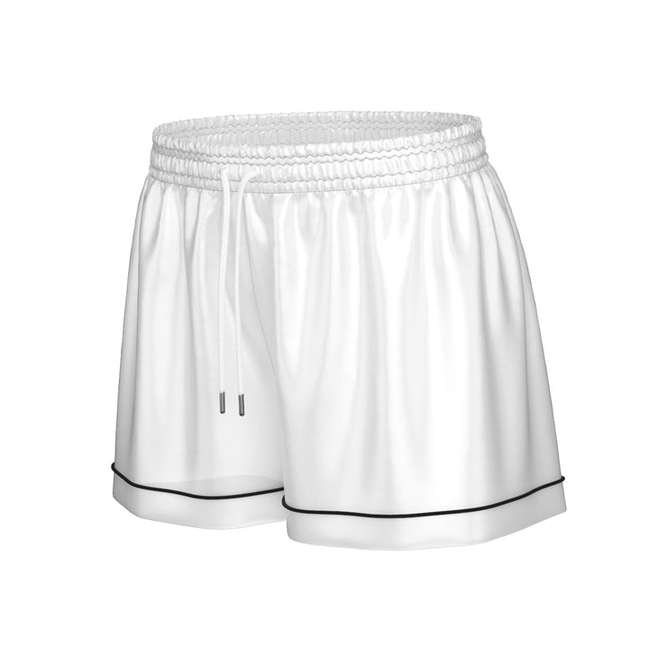 Pearl Union Mrs Est. 2026 White Satin Bridal Pajama Set  —  Wedding Morning Outfit