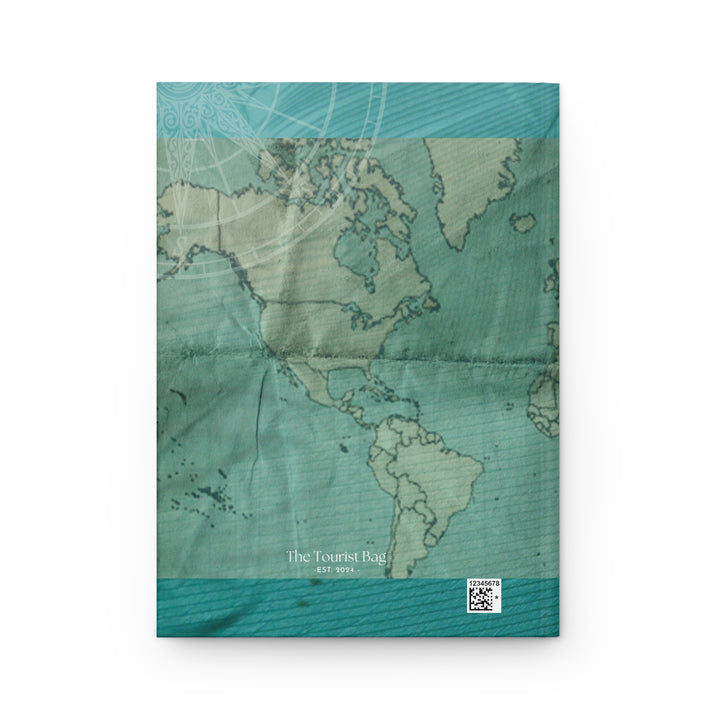 Seafoam Compass – Hardcover Journal Matte