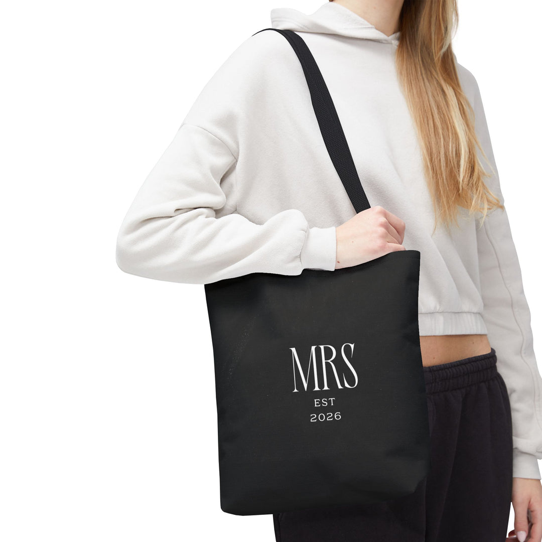 Midnight Union Tote  —  Mrs Est 2026 Travel Tote