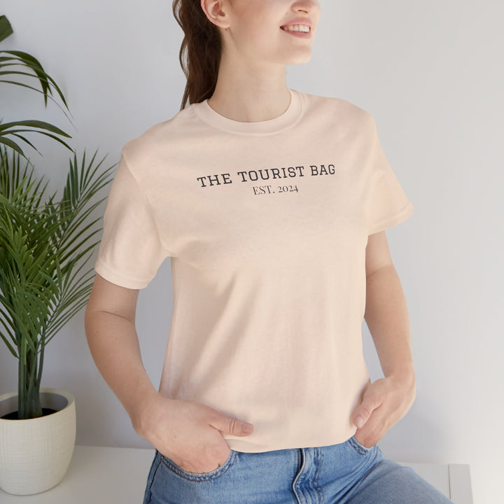 Road Trip Tales – Classic Storybook Edition — Unisex Jersey Short Sleeve Tee (Soft Cream)