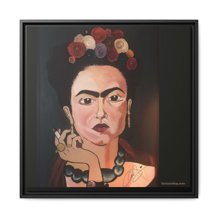 Frida by Aura – Premium Wall Art – Black Frame (10x10 to 36x36) product image from The Tourist Bag