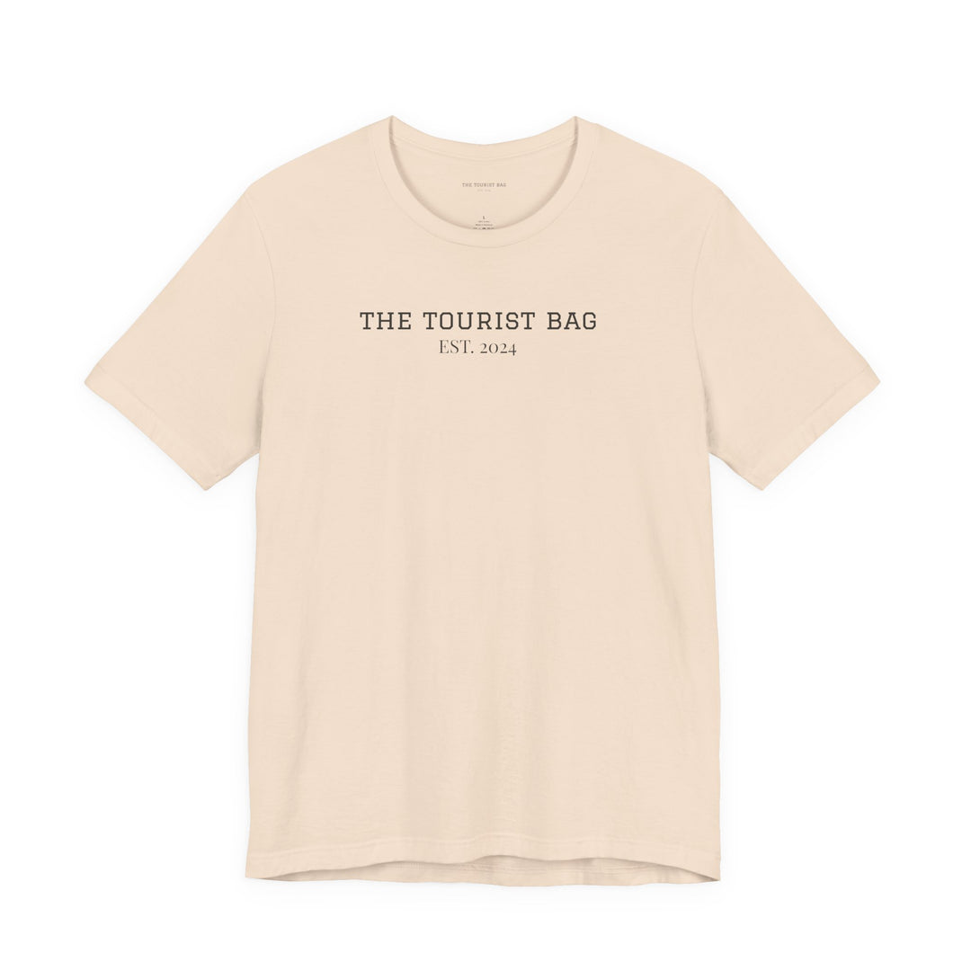 Road Trip Tales – Classic Storybook Edition — Unisex Jersey Short Sleeve Tee (Soft Cream)