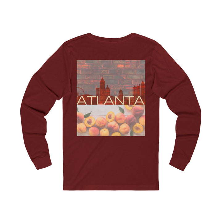 Atlanta Series, Brick & Bloom  - Jersey Long Sleeve Tee (100% Cotton) product image from The Tourist Bag