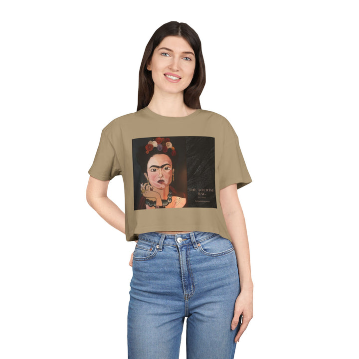 Frida by Aura – Ash & Bloom Cropped Tee  for Women