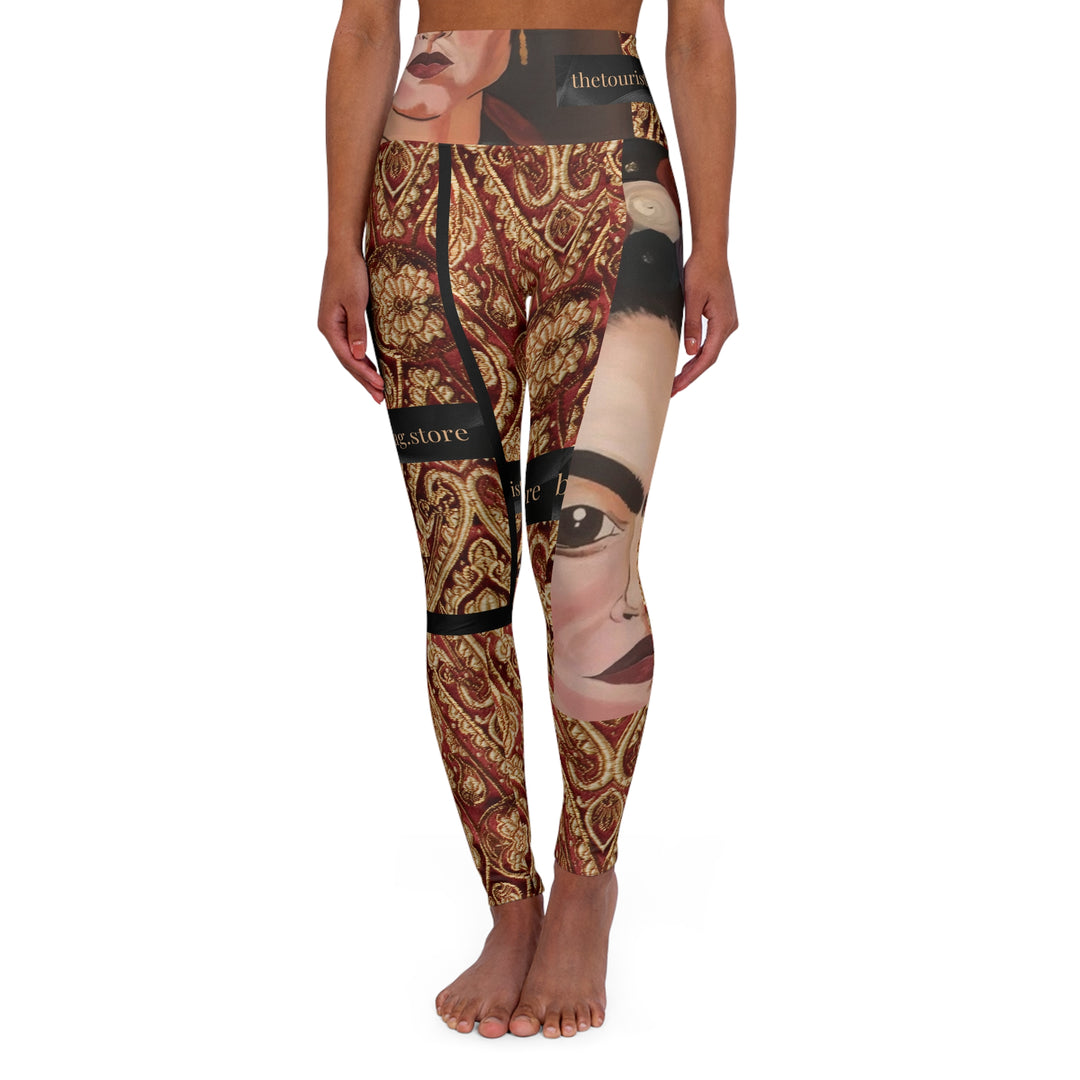 Frida by Aura – Gilded Muse High-Waisted Yoga Leggings product image from The Tourist Bag