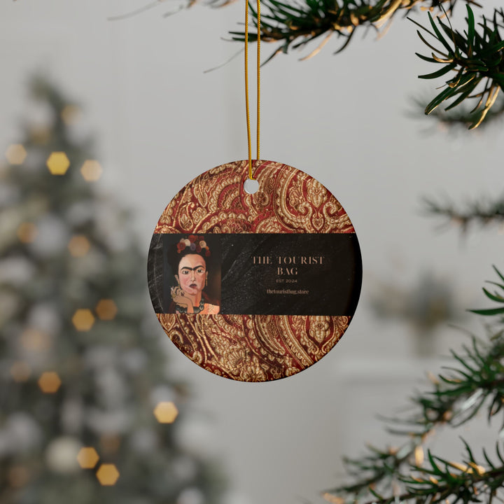 Frida by Aura – Gilded Muse Holiday Edition Ornament | 2025 Exclusive Art Christmas Decor (2025 Exclusive) product image from The Tourist Bag