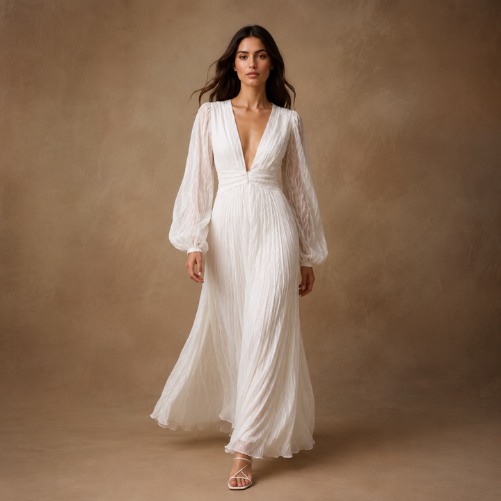 Pearl Union Seafoam Reverie Coastal Bridal Gown