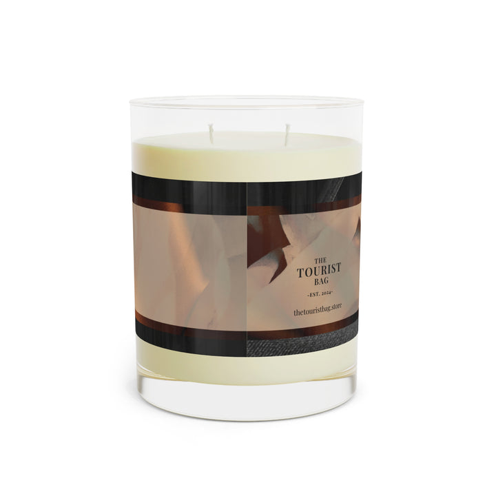 Champagne Whispers, White Tea & Fig ScentedScented Candle (Full Glass, 11oz)