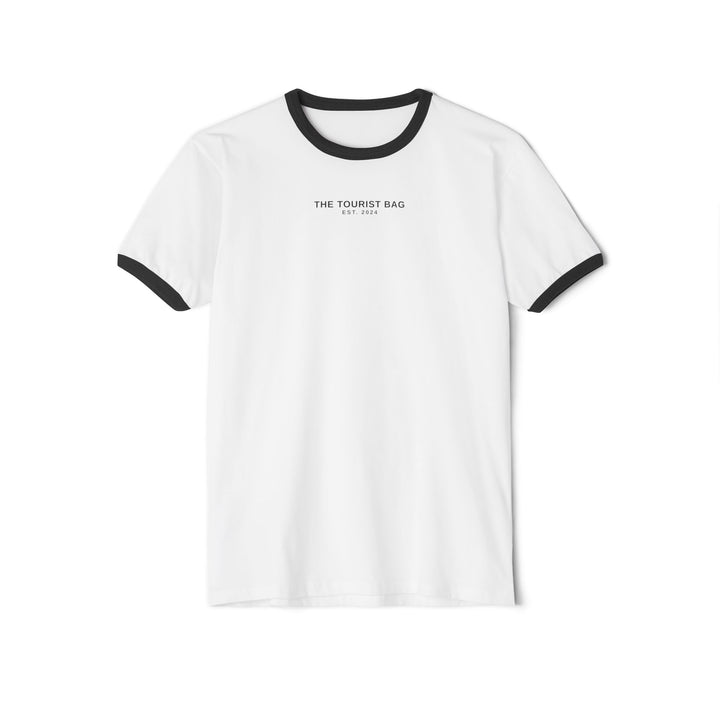 Atlanta Series, Blueprint Cityscape - Unisex Cotton Ringer T-Shirt