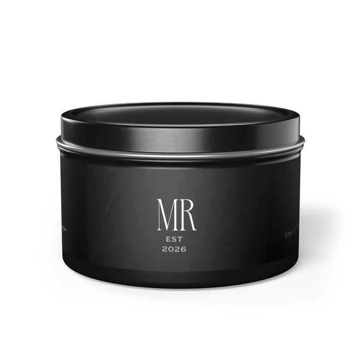 Midnight Union Groom Candle  —  Mr Est 2026 Spa Retreat Scent