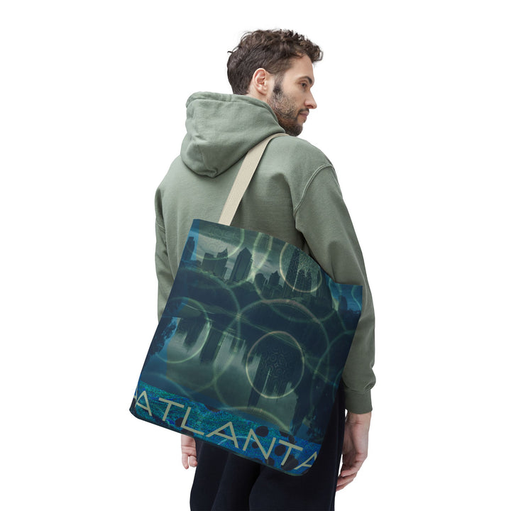 Atlanta Series, City Currents Tote Bag