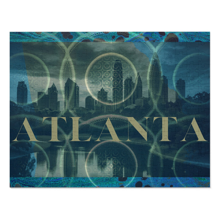 City Currents – Atlanta, Jigsaw Puzzle with Tin (252 pcs)