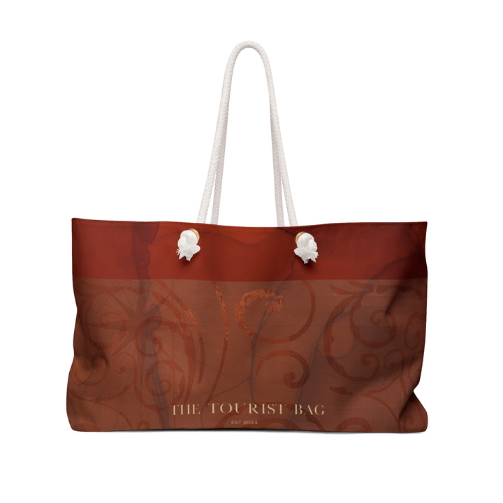 Amber Ember Weekender Bag – Fireside Glamping Travel Tote