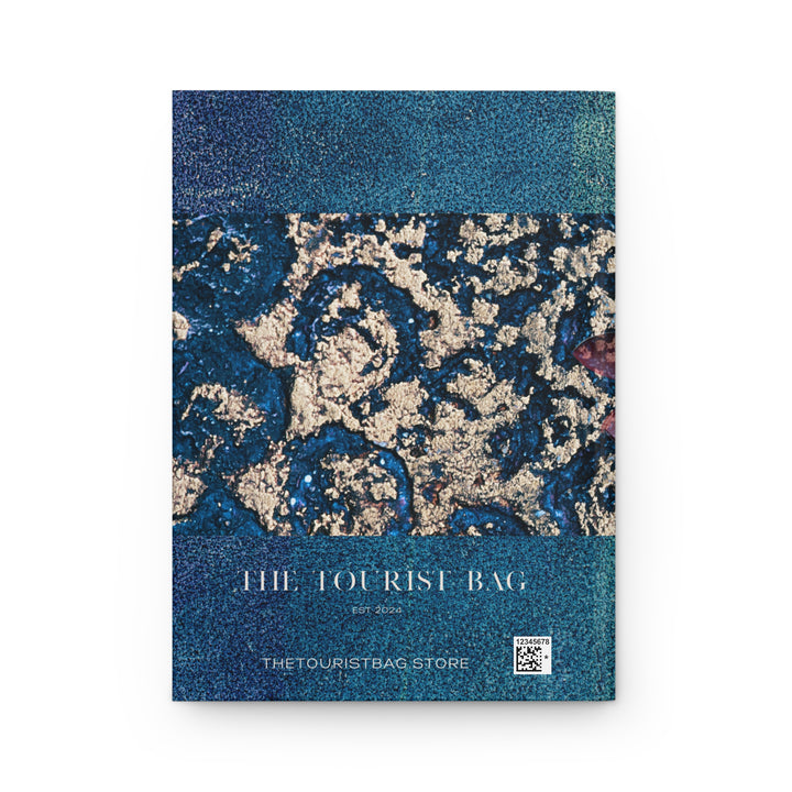 Midnight Luxe Hardcover Journal – Elegant Travel & Glamping Diary